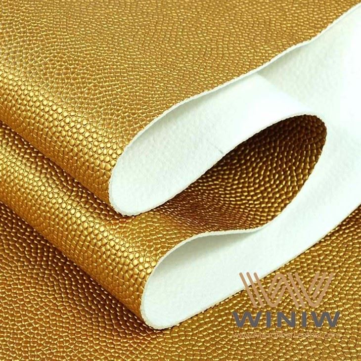 No-Crack Microfiber PU Synthetic Leather For Football Boots high quality